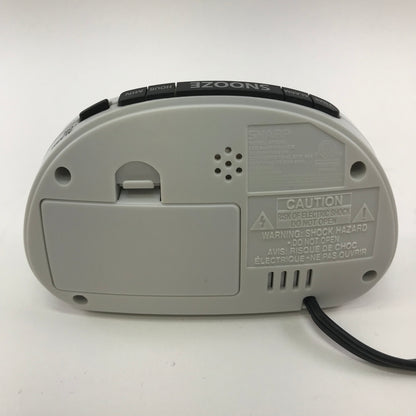 Sharp Basic Small Digital Alarm Clock SPC-089, Snooze, Red Numbers
