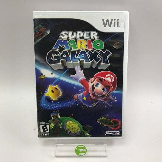 Super Mario Galaxy (Nintendo Wii, 2007) Complete in Original Box w/ Manual, CIB