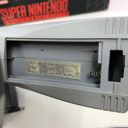 Super Nintendo Super Scope 6 Controller SNS-013 Gray Complete w Original Box 