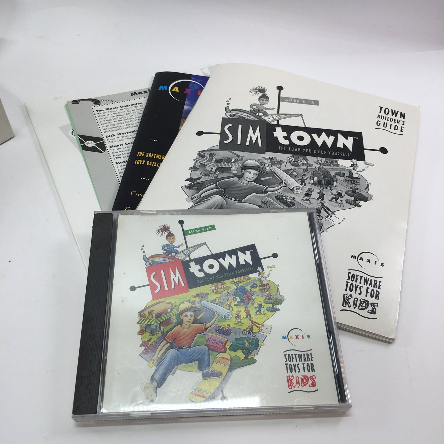Maxis Sim City Bundle [Sim City, Sim City 2000, Sim Town and Sim Isle]