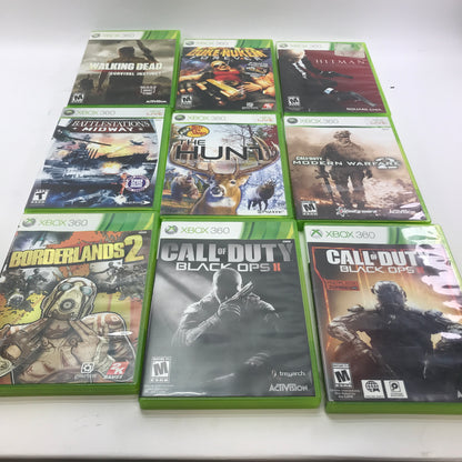 Lot of 133 Microsoft Xbox 360 Games [Call of Duty, Gears of War and More]