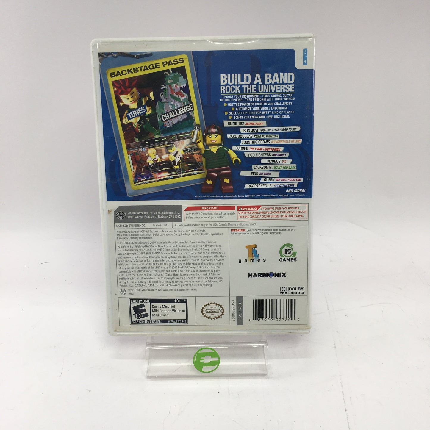 Lot of 4 Lego Nintendo Wii Games, All with Original Box