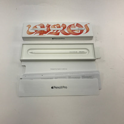Apple Pencil Pro Smart Pencil Stylus White MX2D3AM/A  Original Box Engraved READ