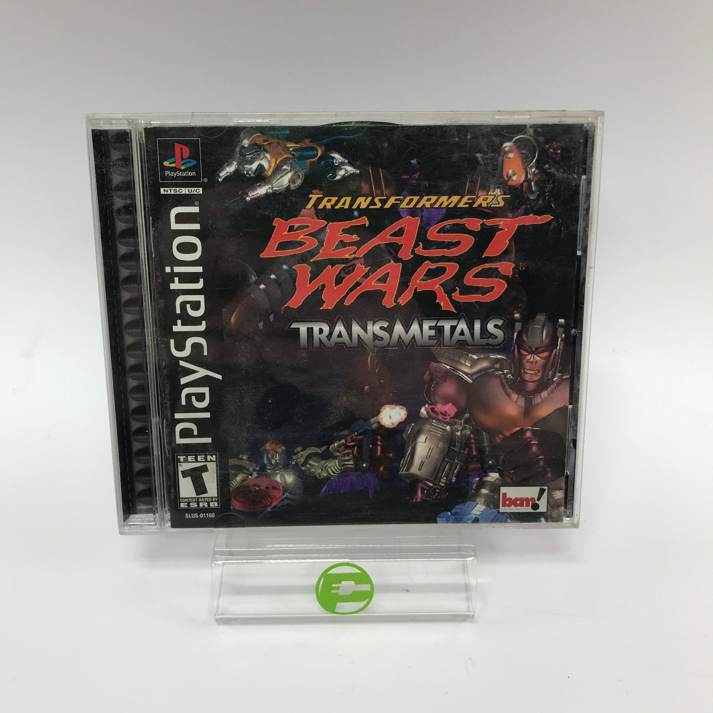 Transformers Beast Wars Transmetals (Sony PlayStation 1 PS1, 2000) CIB
