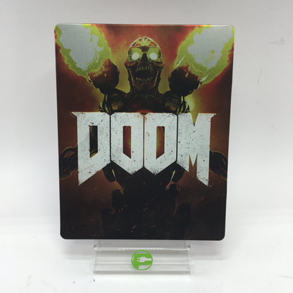 Doom [Collector's Edition] (PC, 2016) Revenant Statue, Box, Game, No Cards