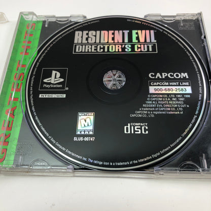 Resident Evil Director's Cut [Greatest Hits] (Sony PlayStation 1 PS1, 1998)