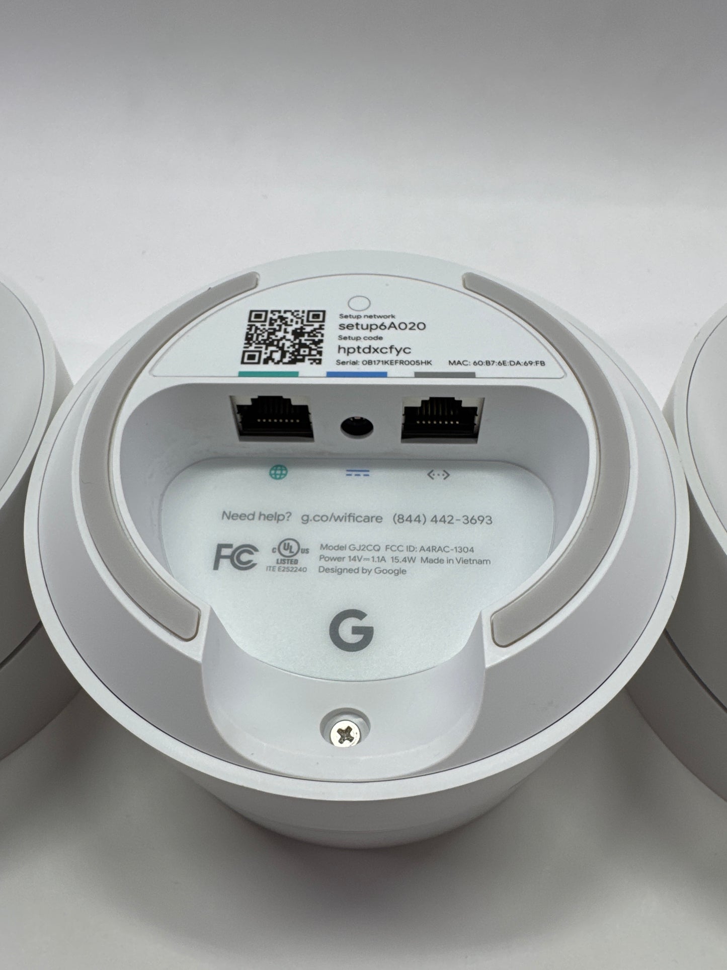 Google  WiFi Mesh Wifi 3 Pack AC1200 GA02434-US