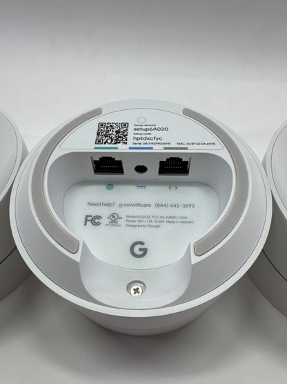 Google  WiFi Mesh Wifi 3 Pack AC1200 GA02434-US