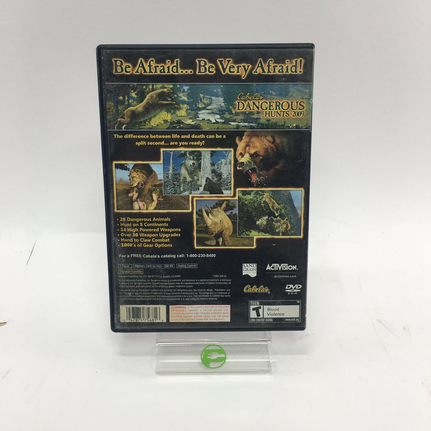 Cabelas Hunting Game Lot of 4 Sony PlayStation 2 PS2 Games