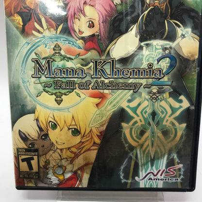 Mana Khemia 2: Fall of Alchemy (Sony PlayStation 2 PS2, 2009) CIB