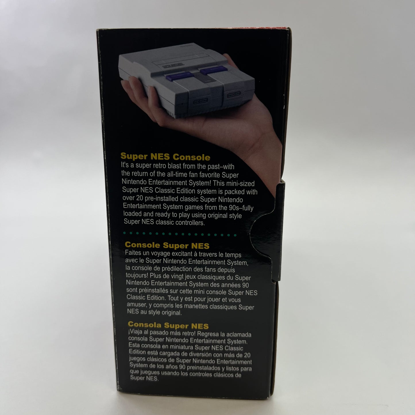 Nintendo SNES Classic Edition Video Game Console CLV-201 Gray