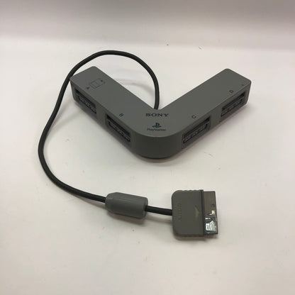 Sony Playstation 1 PS1 Multitap Black SCPH-1070 4 Player Adapter for PS1