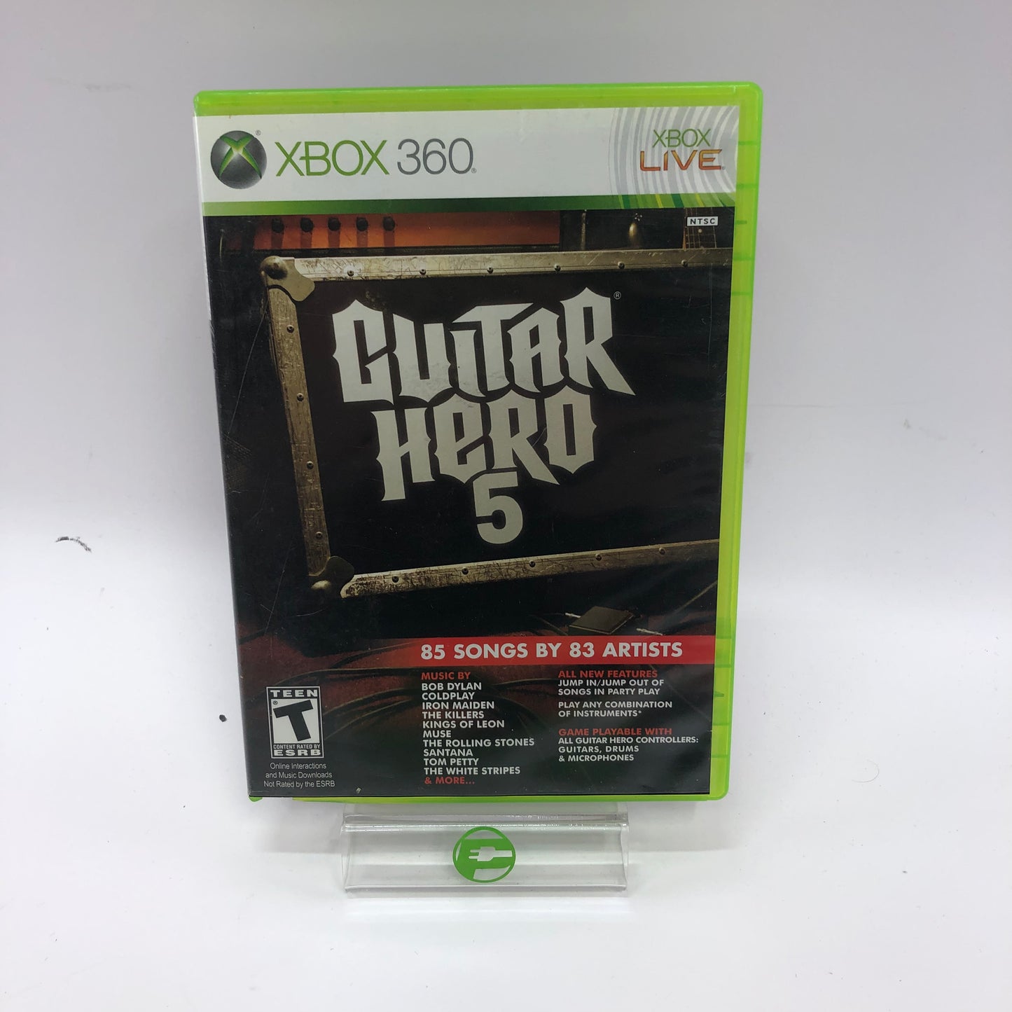 Guitar Hero Collection[II, III, 5, Van Halen, Aerosmith]Microsoft Xbox 360 Games