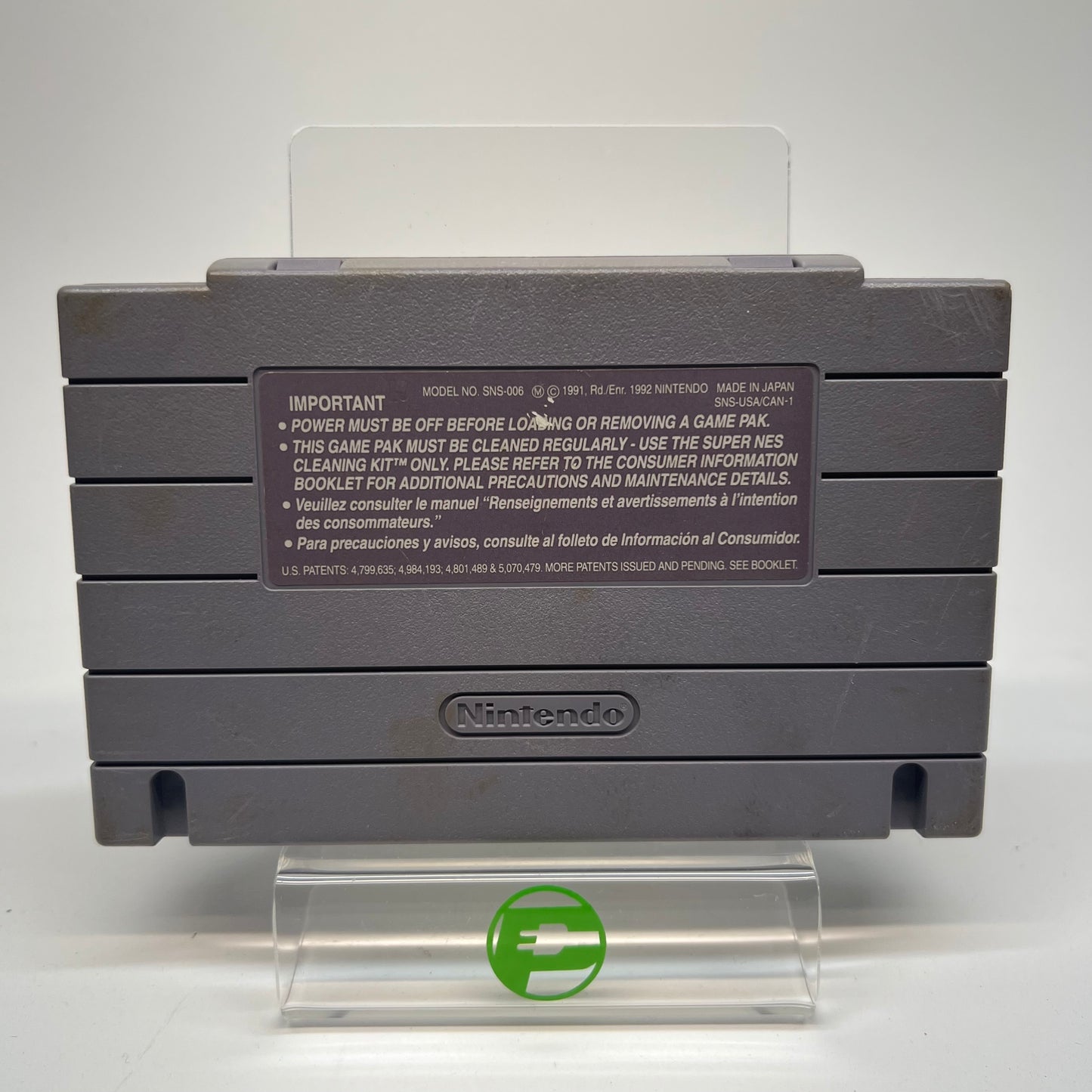 Biometal (Super Nintendo SNES, 1993) Cartridge Only