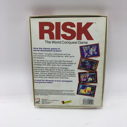 Risk The World Conquest Game (PC, 1989) Complete in Original Box, CIB