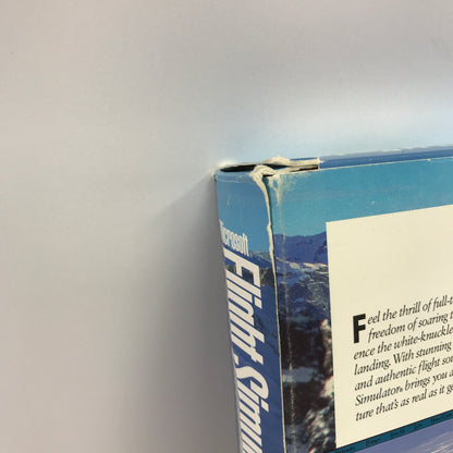 Microsoft Flight Simulator [MS-DOS] (PC, 1994) Complete in Original Box, CIB