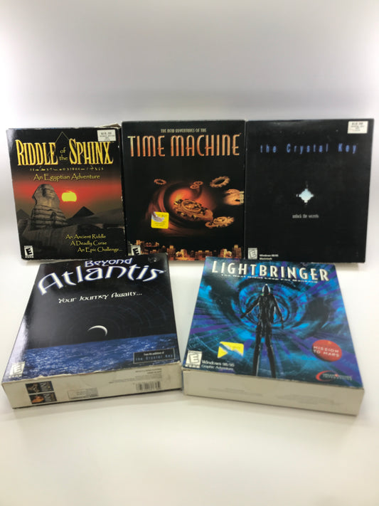 The Crystal Key, LightBringer, Beyond Atlantis Big Box [Dreamcatcher Game Lot]