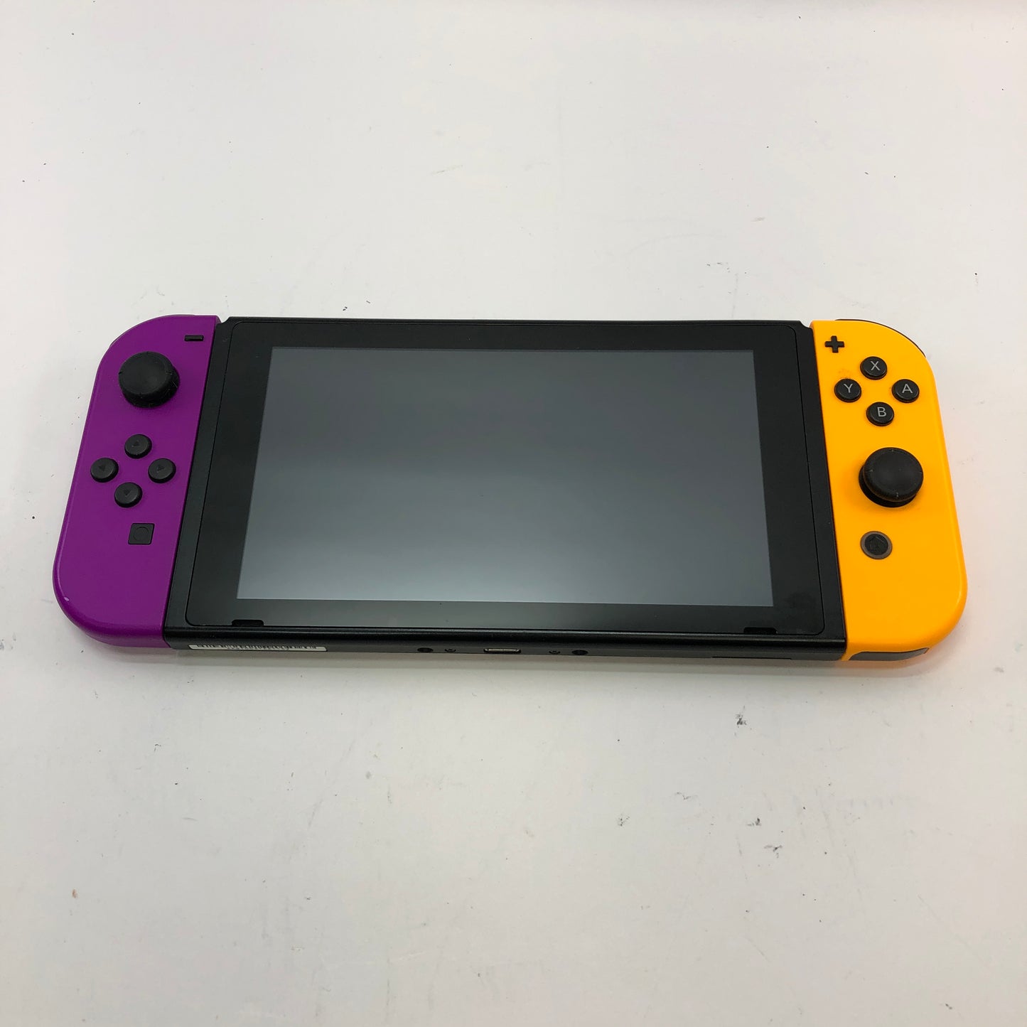 Nintendo Switch v2 Video Game Console Only HAC-001(-01) Wario Colors Joycon 