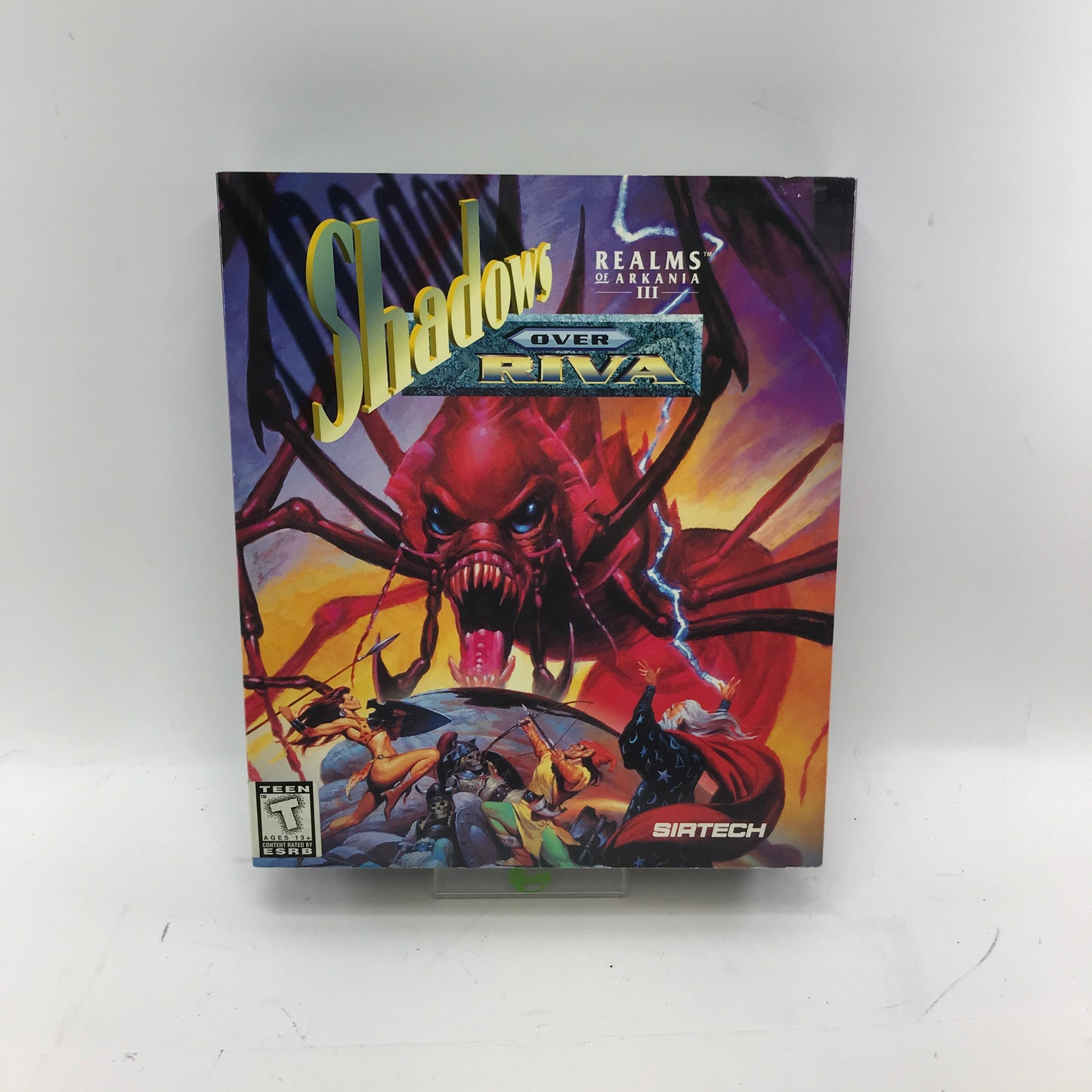 Realms of Arkania III: Shadows over Riva (PC, 1997) in Original Big Box w Manual