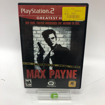 Max Payne Collection [Max Payne, Max Payne 2] CIB, Sony PlayStation 2 PS2 Games