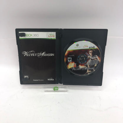 Velvet Assassin (Microsoft Xbox 360, 2009) w Manual