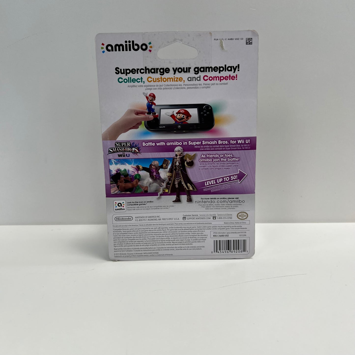 New Amiibo Super Smash bros  Robin NVL-C-AABU