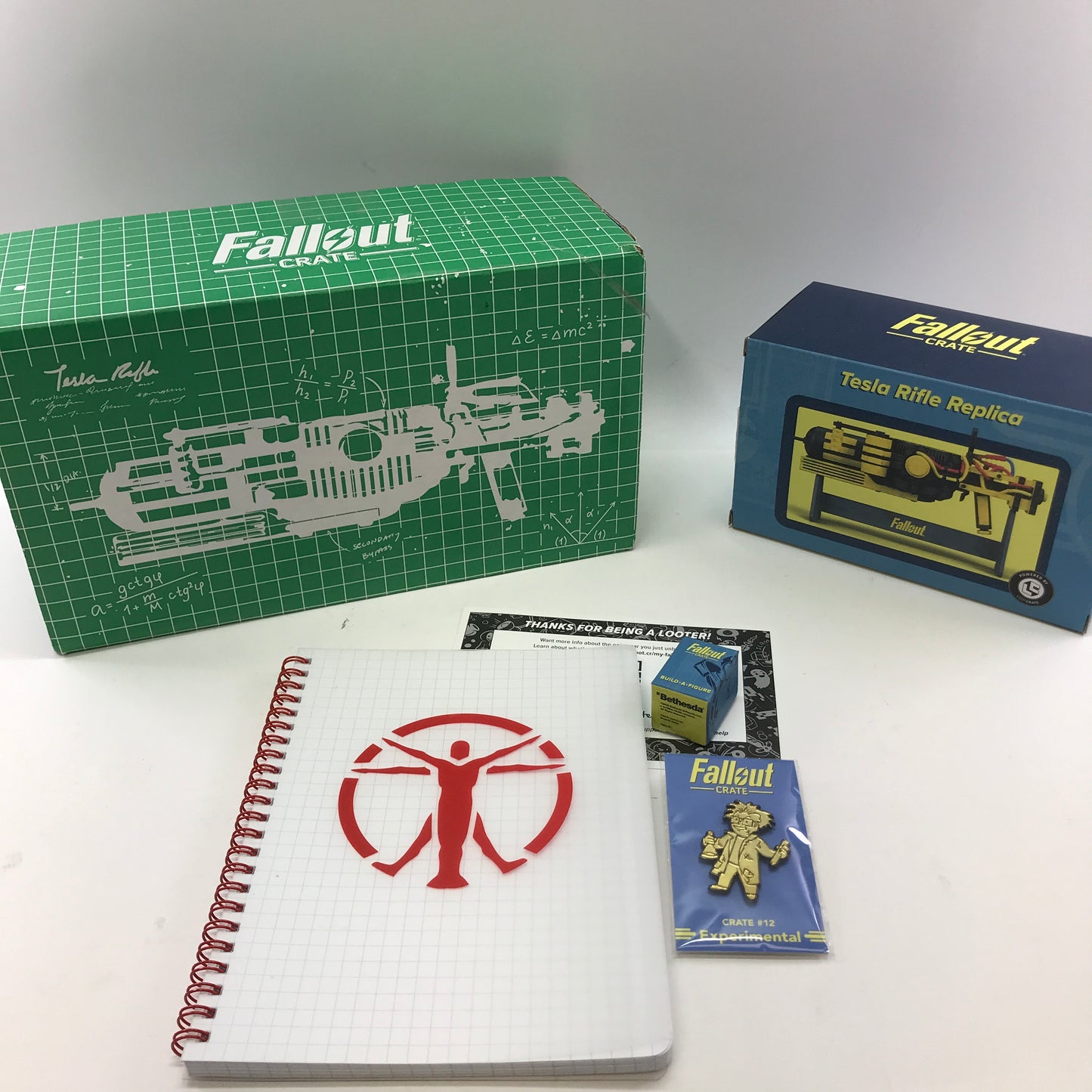 Fallout Loot Crate #12 Experimental  OCTOBER 2019 Missing Shirt w All Other