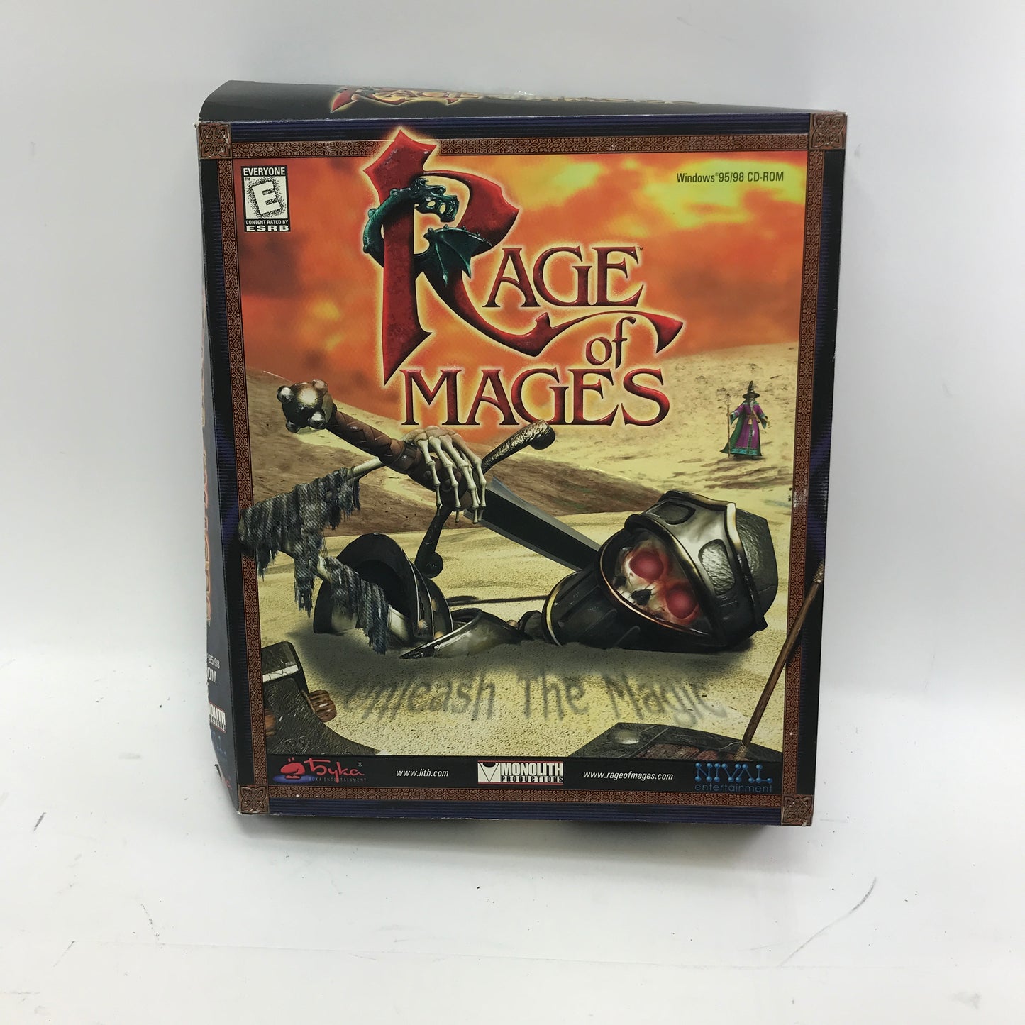 Rage of Mages (PC, 1997) w/ Original Big Box and Manual, CIB