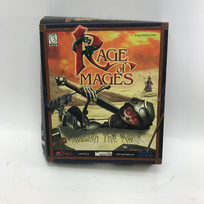 Rage of Mages (PC, 1997) w/ Original Big Box and Manual, CIB