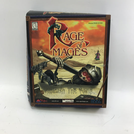 Rage of Mages (PC, 1997) w/ Original Big Box and Manual, CIB