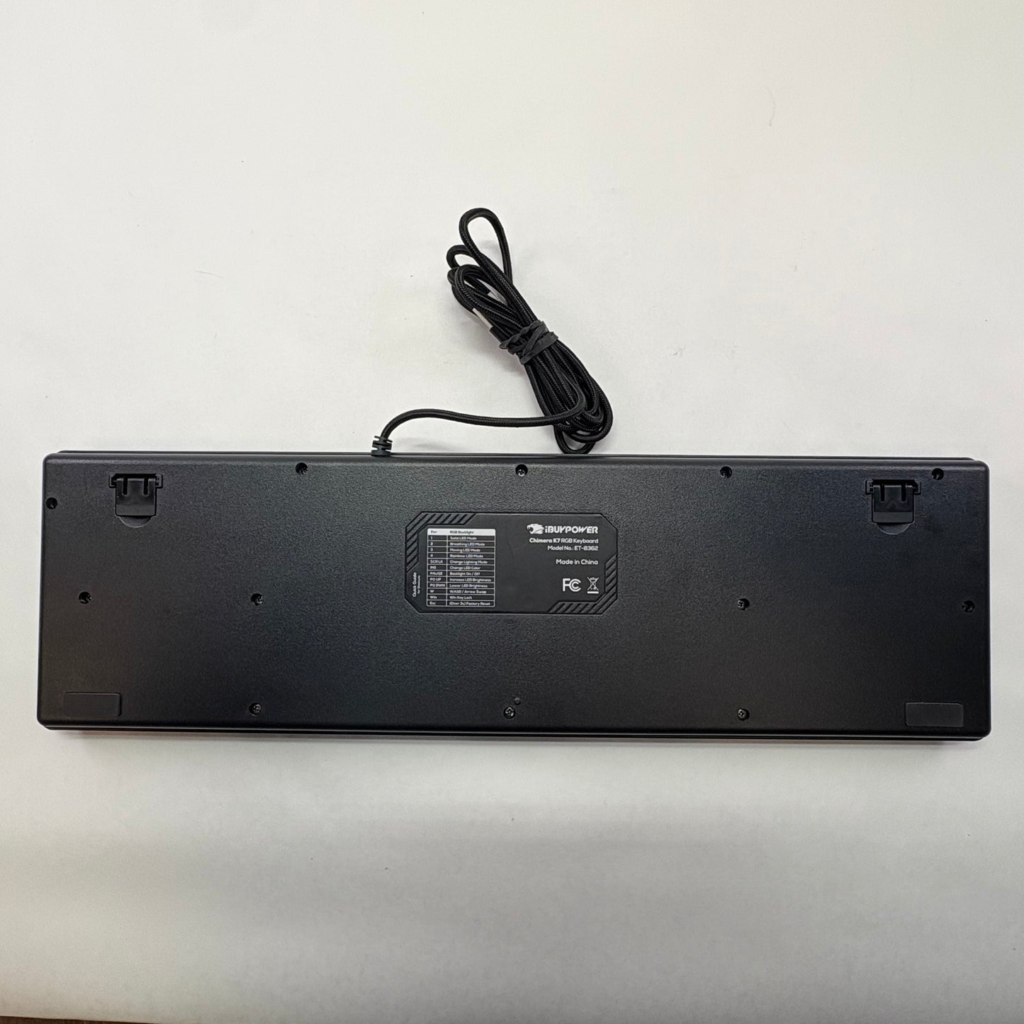 iBuyPower Chimera K7 RGB Wired Keyboard & Mouse