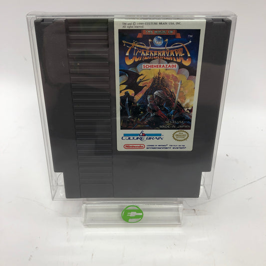 The Magic of Scheherazade (Nintendo NES 1989)Cartridge Only w Protective Plastic