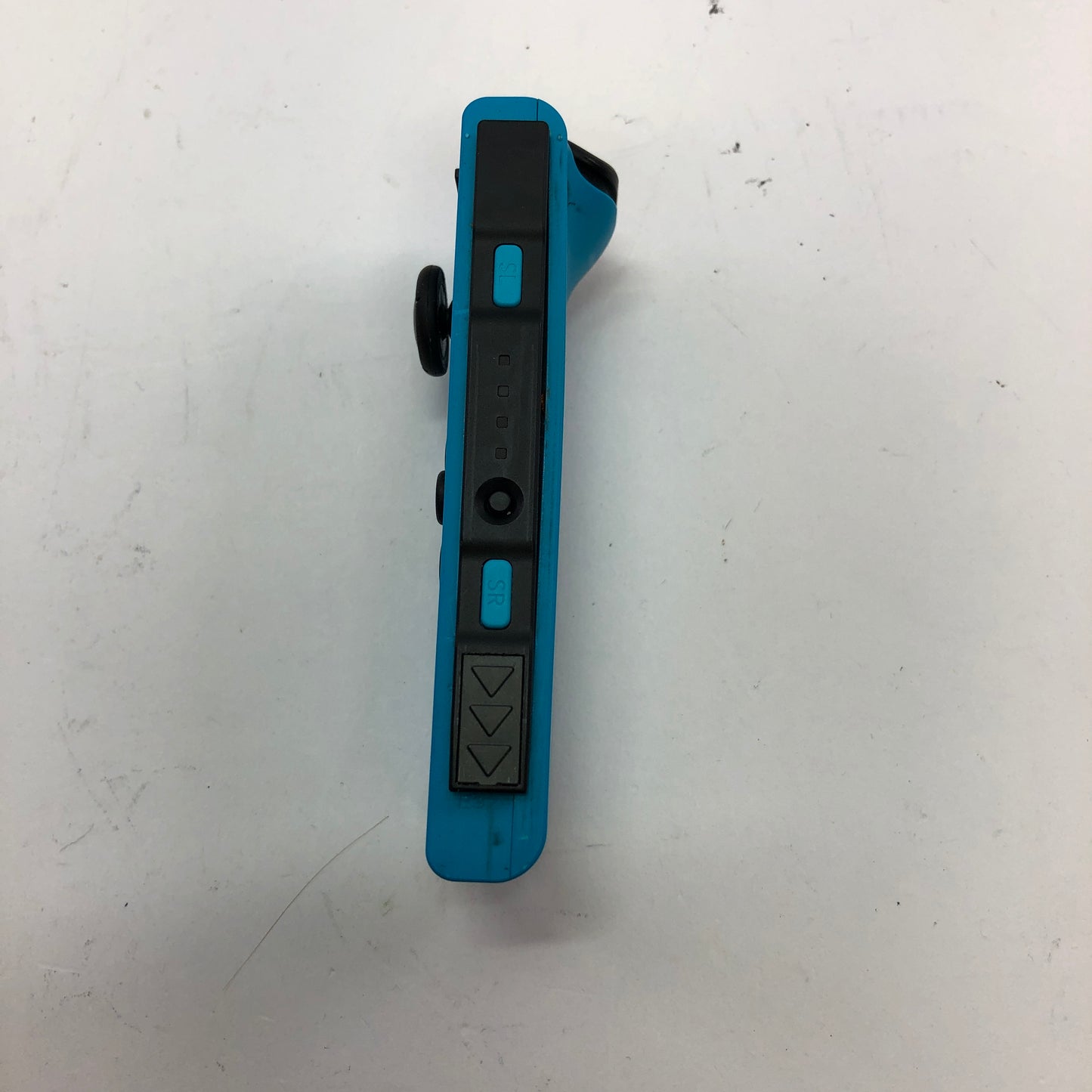 Broken Nintendo Switch Red/ Blue Joy-Con w Power A Grip, Broken Release Button