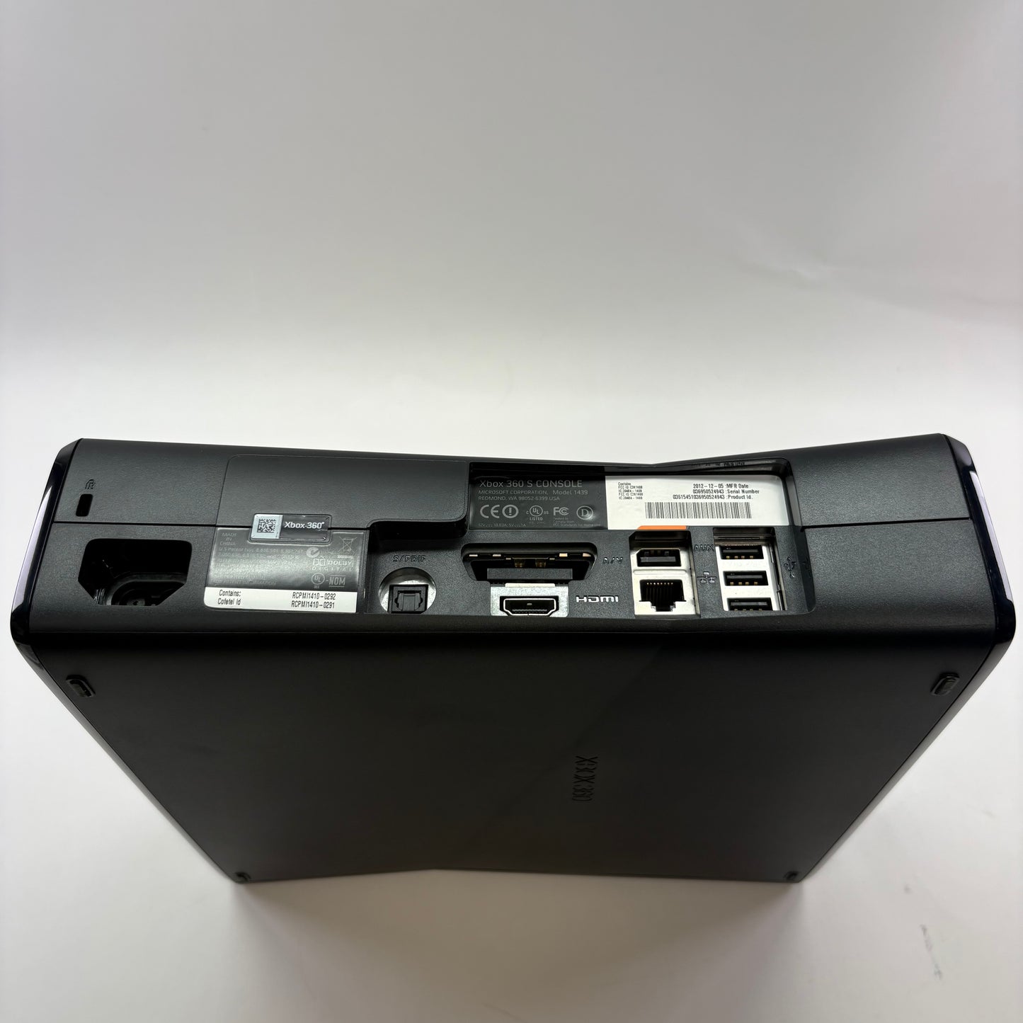 Microsoft Xbox 360 S 250GB Console Gaming System Black 1439