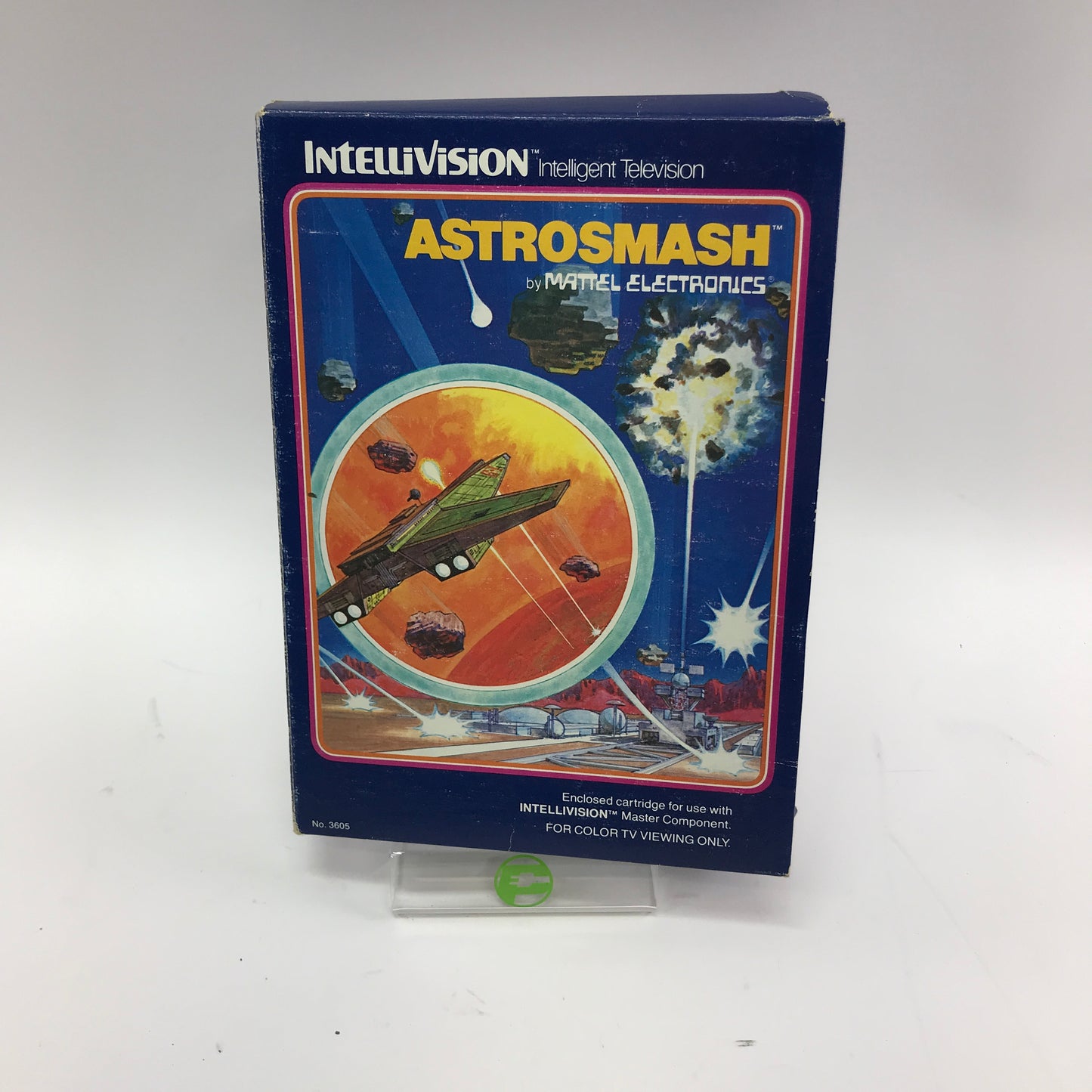 Astrosmash and Las Vegas Poker & Blackjack  Intellivision Master Component Games