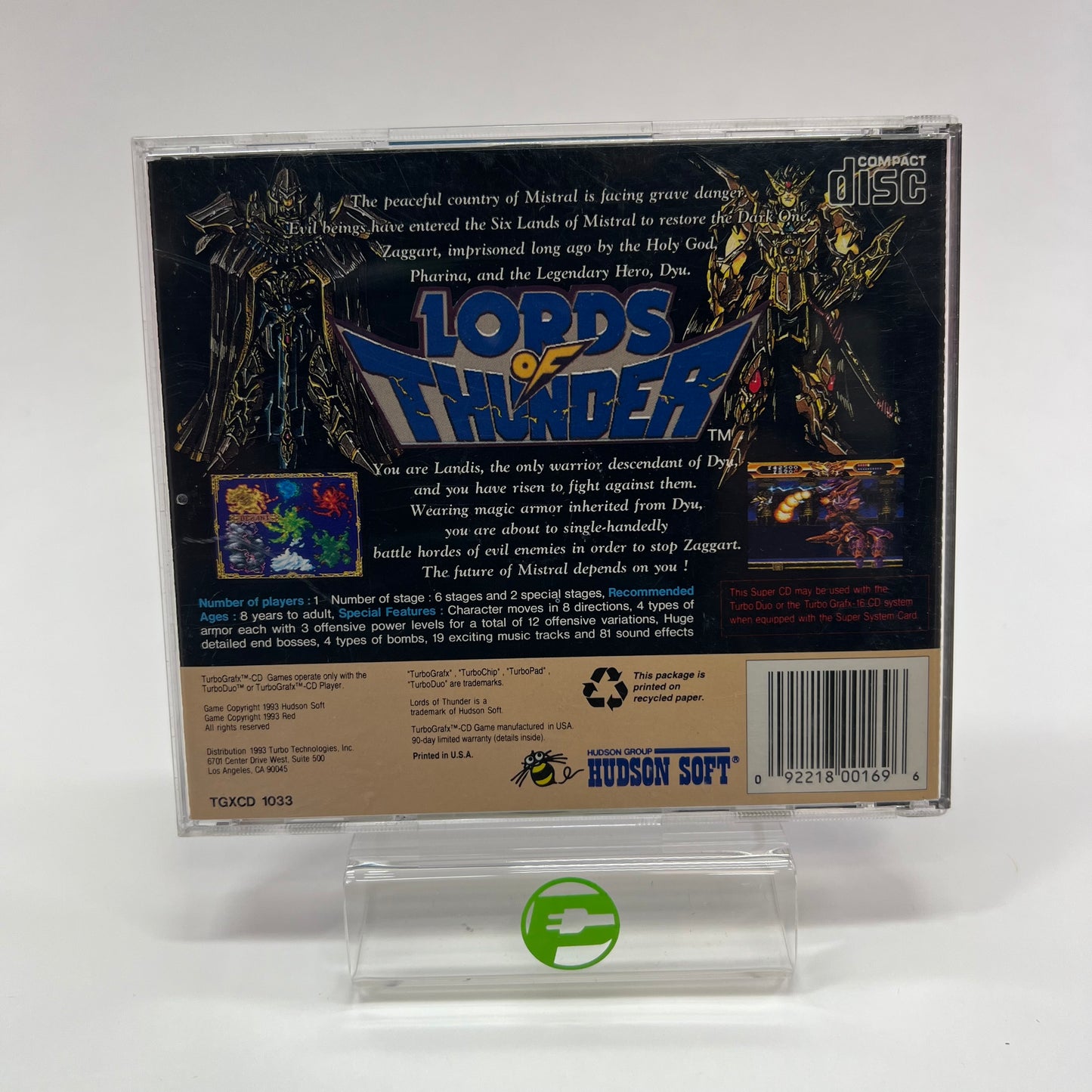 Lords of Thunder (TurboGrafx CD, 1993)