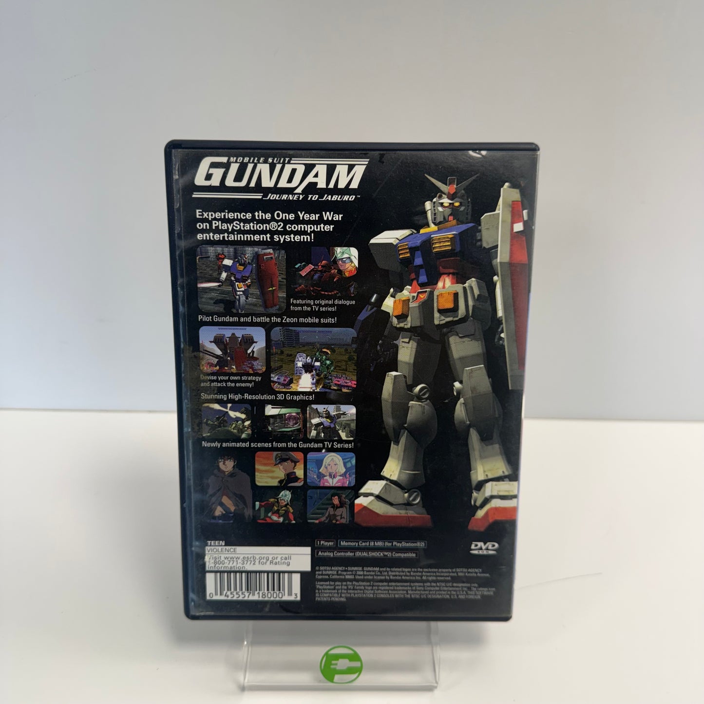 Mobile Suit Gundam Journey to Jaburo (Sony PlayStation 2 PS2, 2001)
