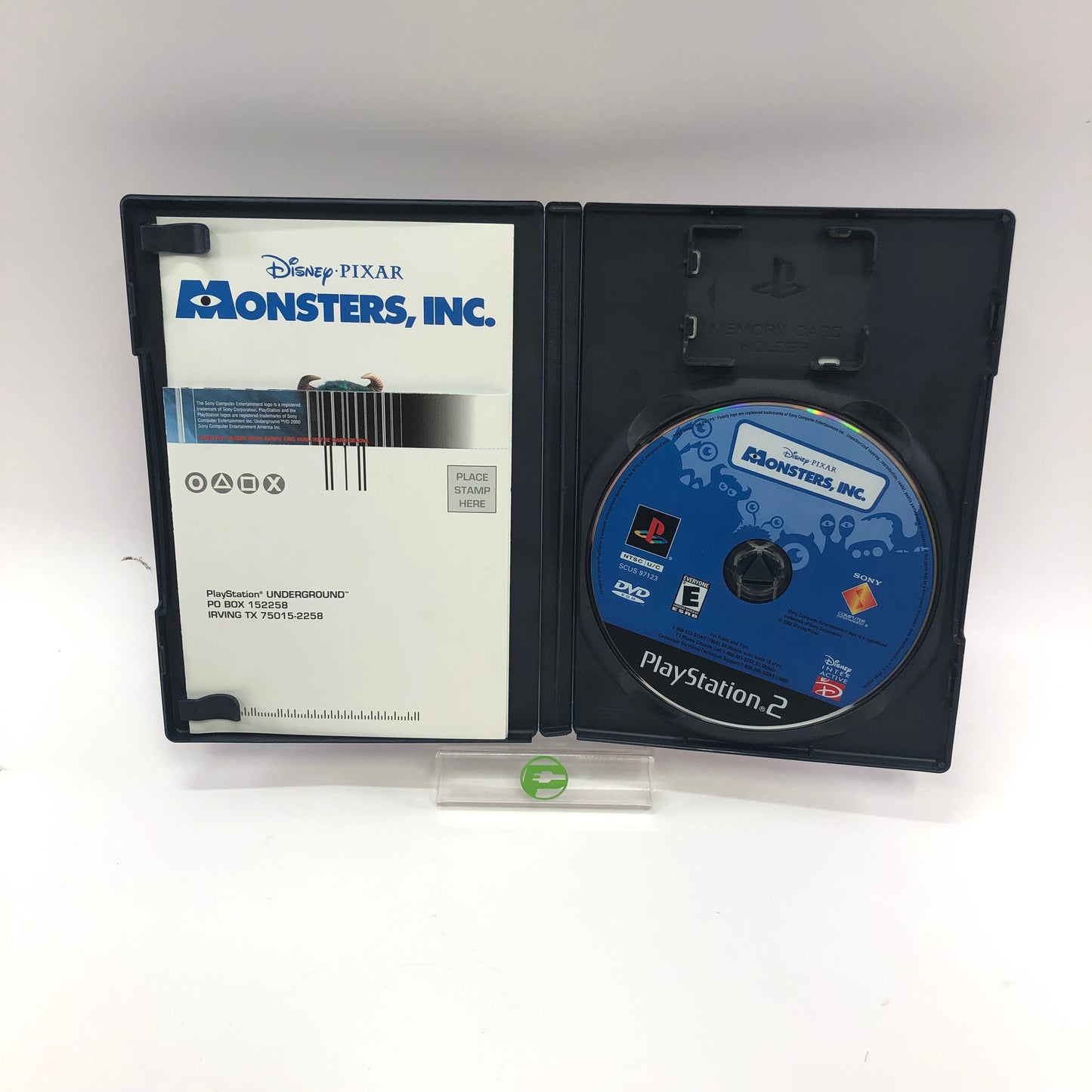 Monsters Inc (Sony PlayStation 2 PS2, 2002)Complete in Original Box w Manual CIB