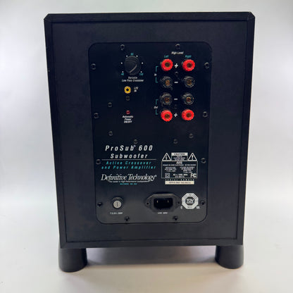 Definitive Tehcnology Procinema 600 Sub & Speaker Set