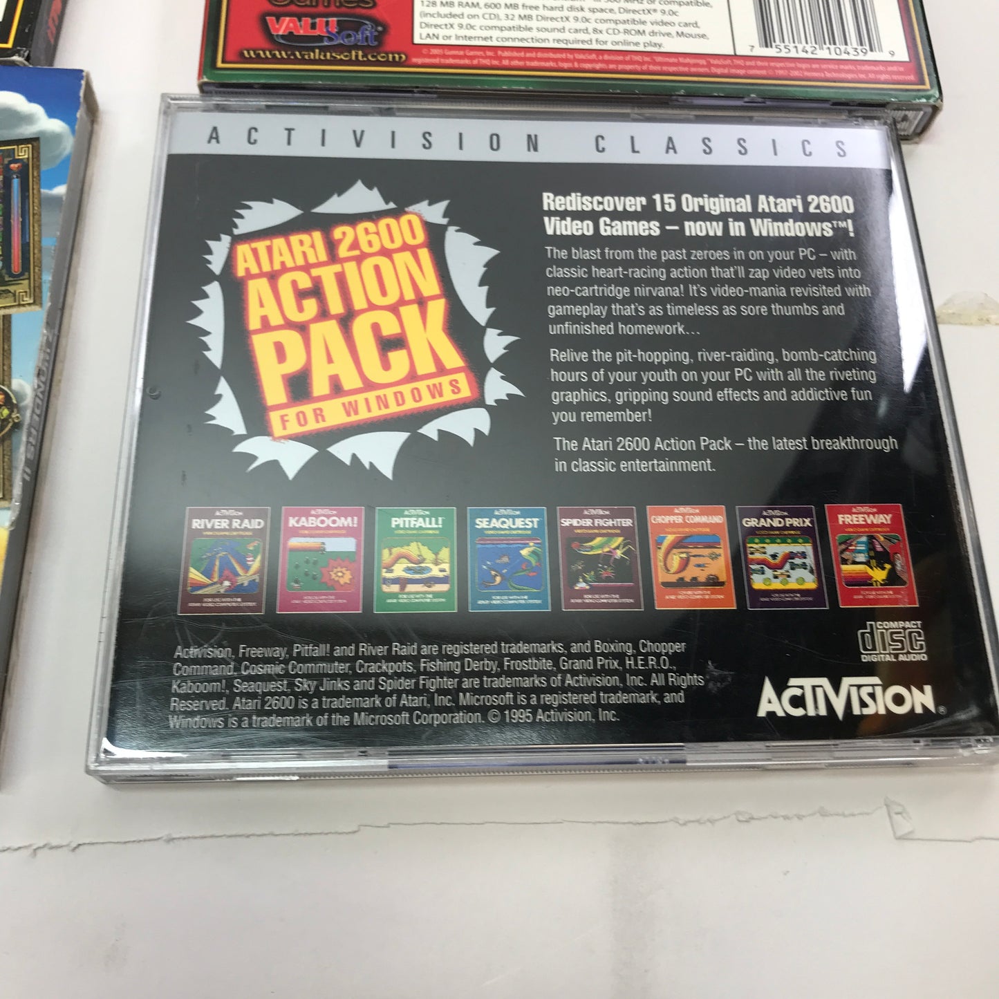 Lot of 9 Find-It, Multi-Game Packs for PC [Luxor, Mahjongg, Atari2600 and More]