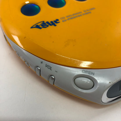 Sony D-EJ360 CD Walkman Yellow PSYC Tested and Working G-Protection