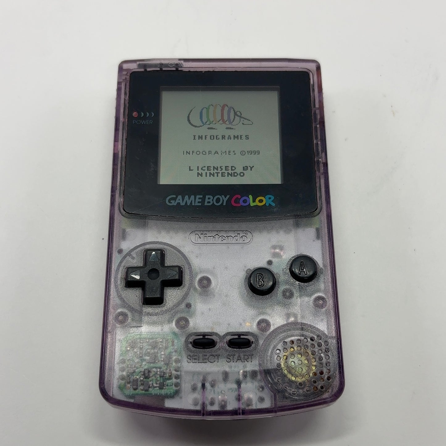 Nintendo Game Boy Color Handheld Only CGB-001 Atomic Purple