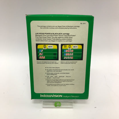 Astrosmash and Las Vegas Poker & Blackjack  Intellivision Master Component Games