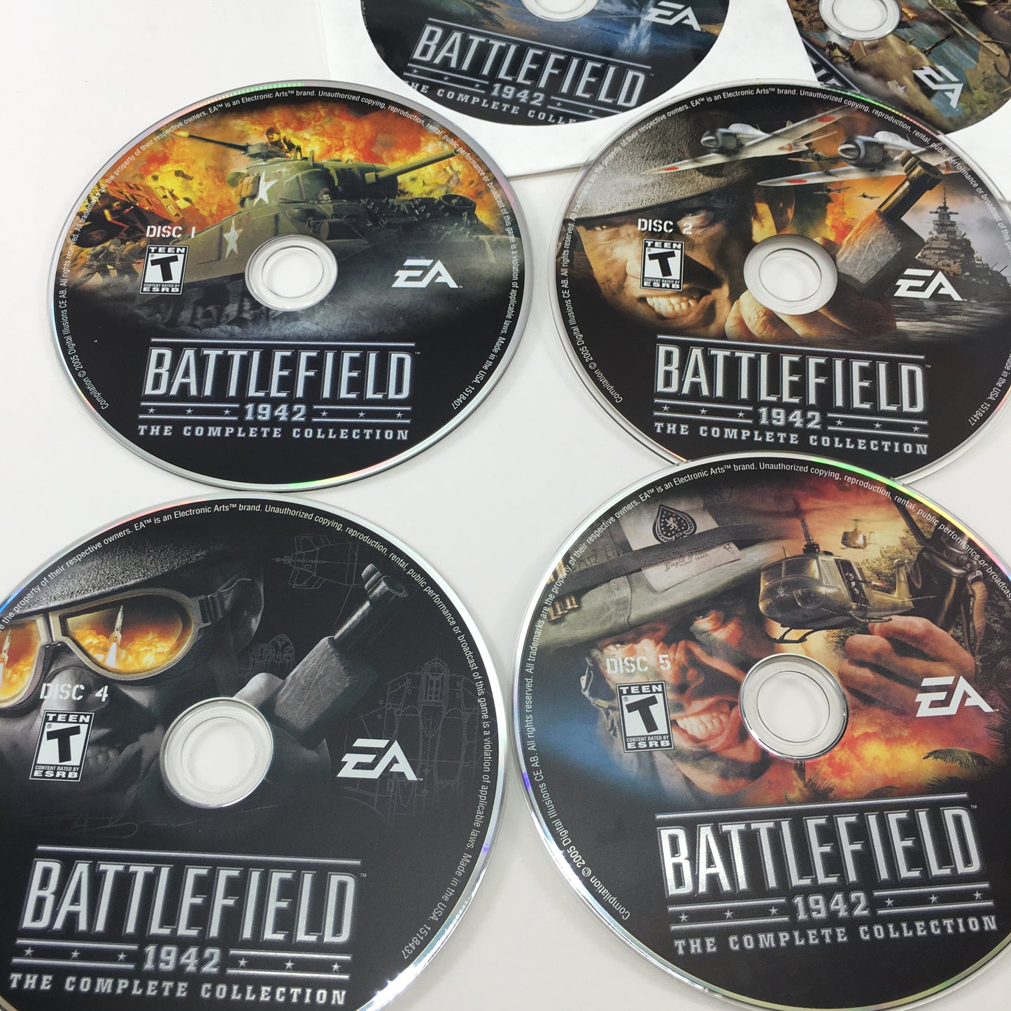 Battlefield 1942 [The Complete Collection] (PC, 2006) w Vietnam Manual