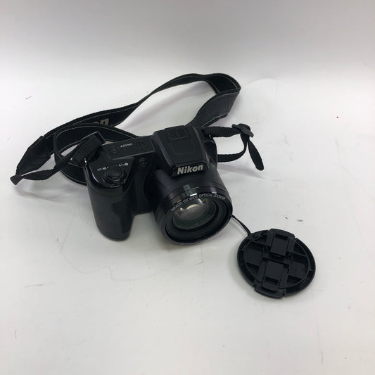 Nikon COOLPIX L105 Digital Camera 15x Wide Zoom VR Tested and Working