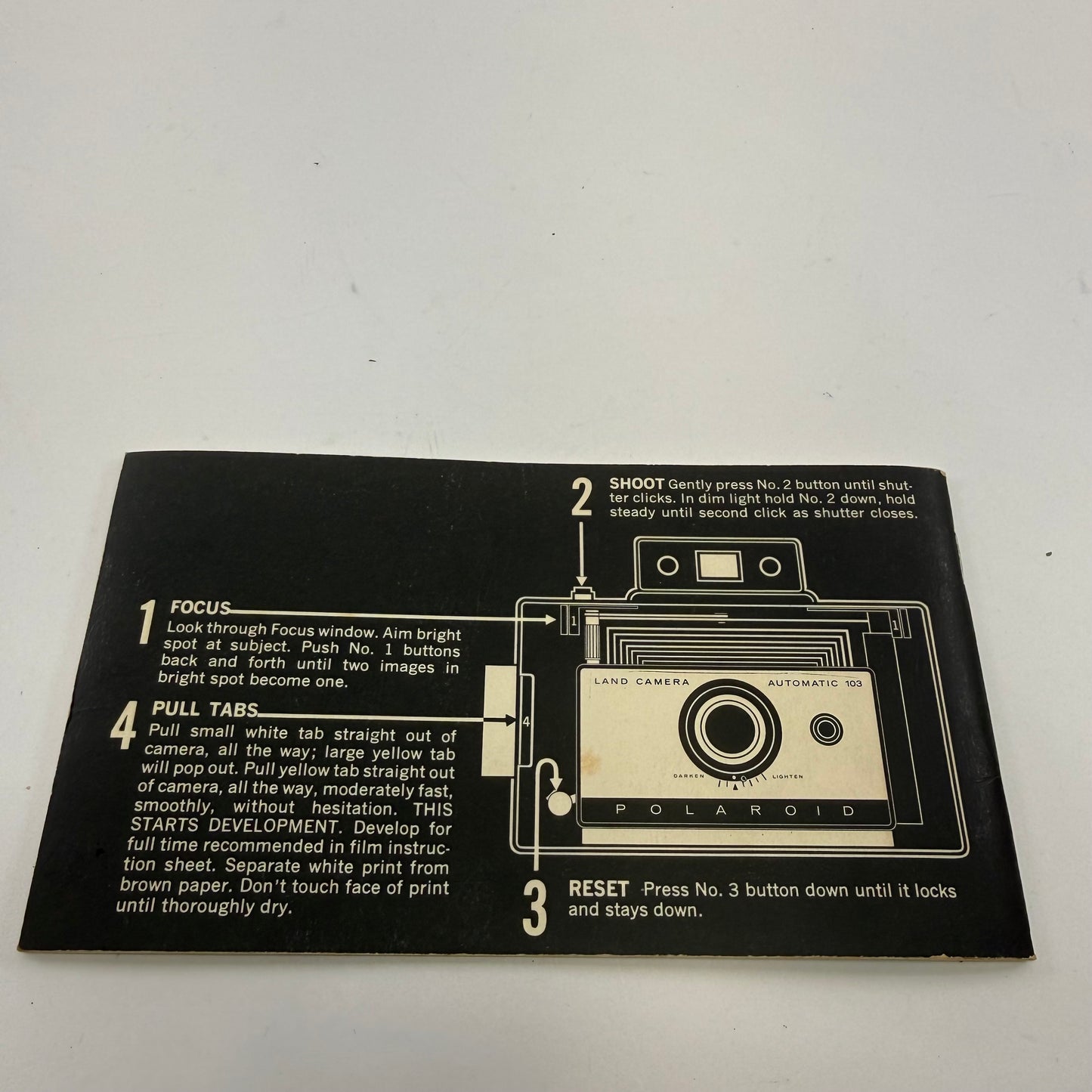 Polaroid Vintage Land Camera 103 Land camera No power