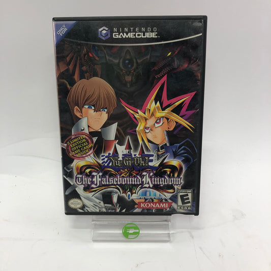 Yu-Gi-Oh Falsebound Kingdom (Nintendo GameCube, 2003) No Manual