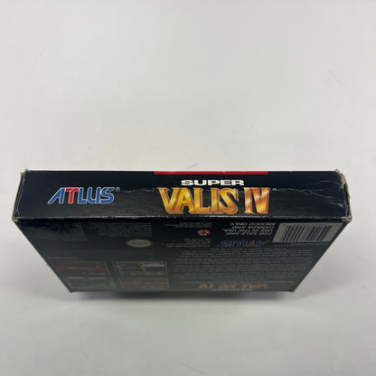 Super Valis IV (Super Nintendo SNES, 1993) Complete In Box CIB