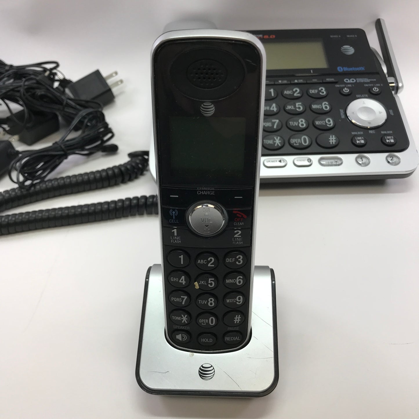 AT&T TKL86109 Corded/Cordless Telephone w/ Answering System with Bluetooth