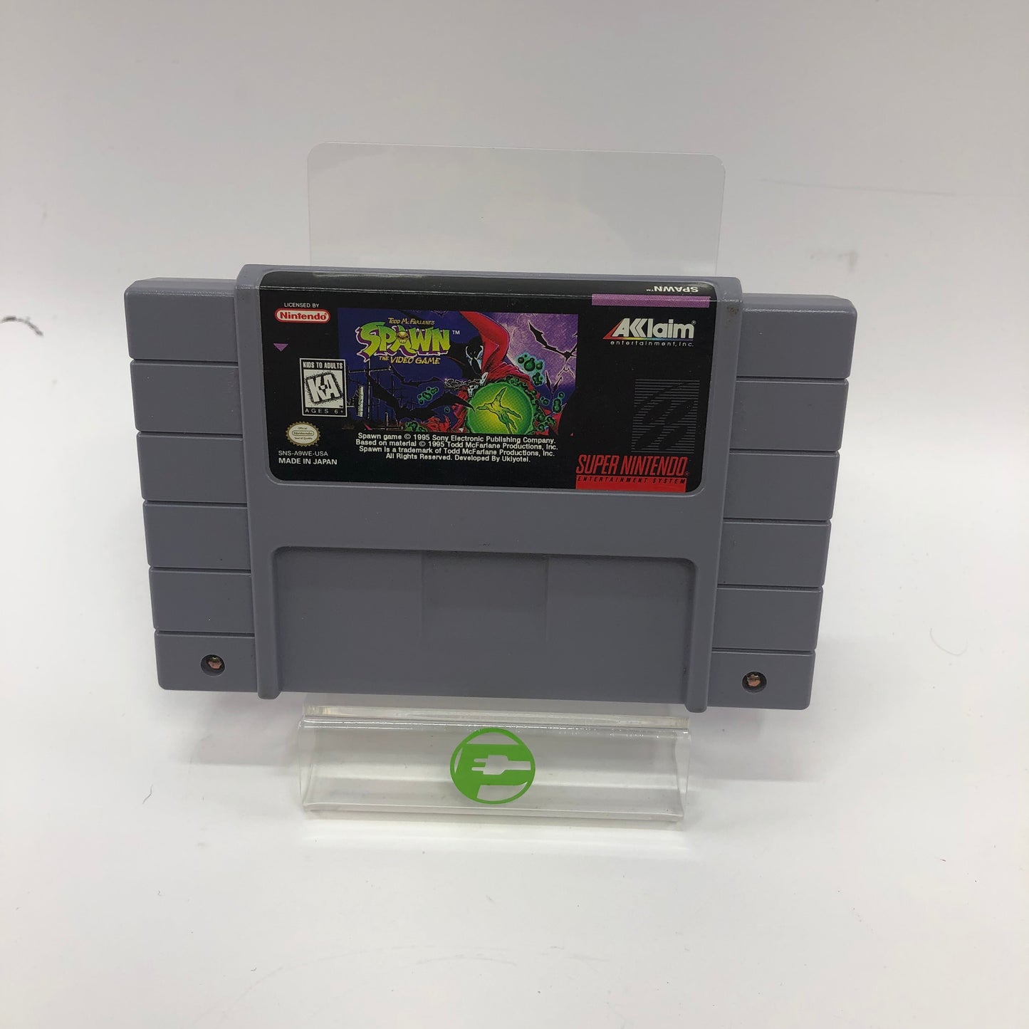 Spawn (Super Nintendo SNES, 1995) Cartridge Only